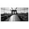 Designart - Dark Brooklyn Bridge - Cityscape Photo Canvas Print